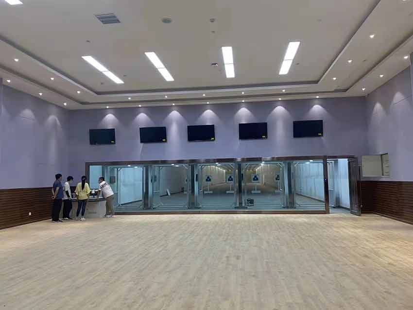 酒泉市人民防空綜合訓練基地（市體育館）地下靶場項目檢測驗收